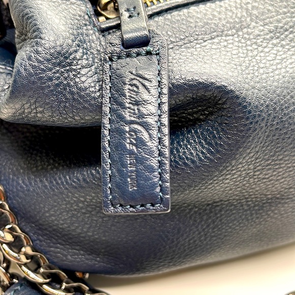Unique Kenneth Cole New York Genuine Leather Shoulder Bag - Picture 6 of 13